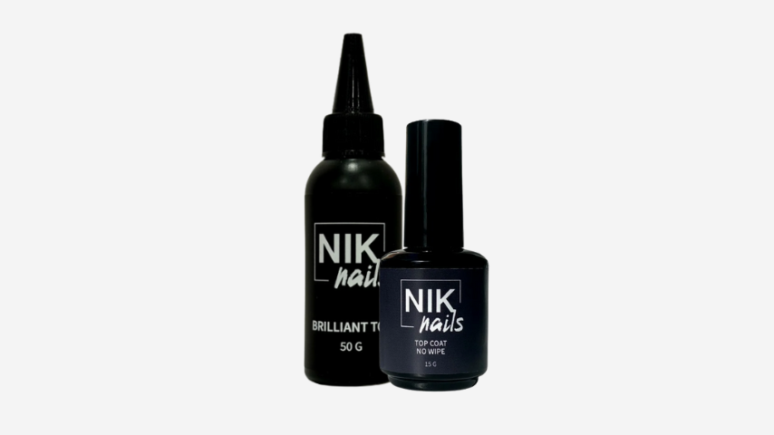 Базовое и финишное покрытие Nik Nails